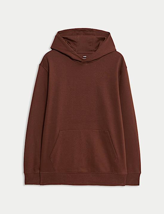 Sudadera con capucha de algodón