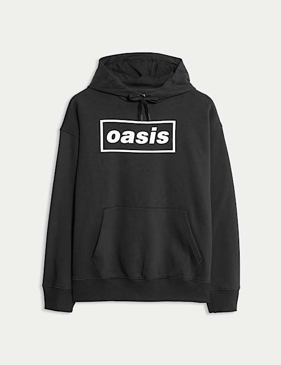 Cotton Rich Oasis Graphic Hoodie
