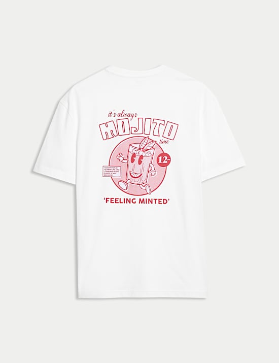 T-shirt με σχέδιο Mojito από 100% βαμβάκι