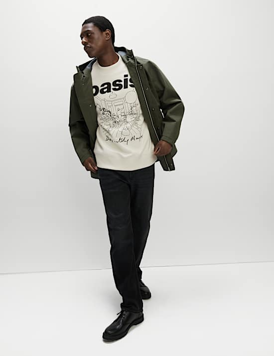 Cotton Rich Oasis Graphic Sweatshirt
