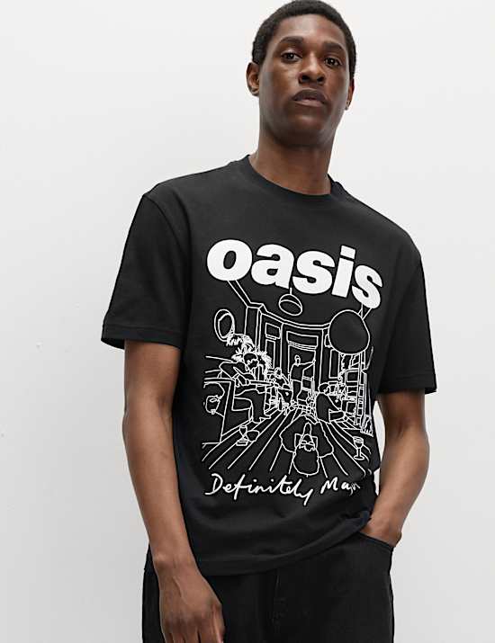 Pure Cotton Oasis  T-Shirt