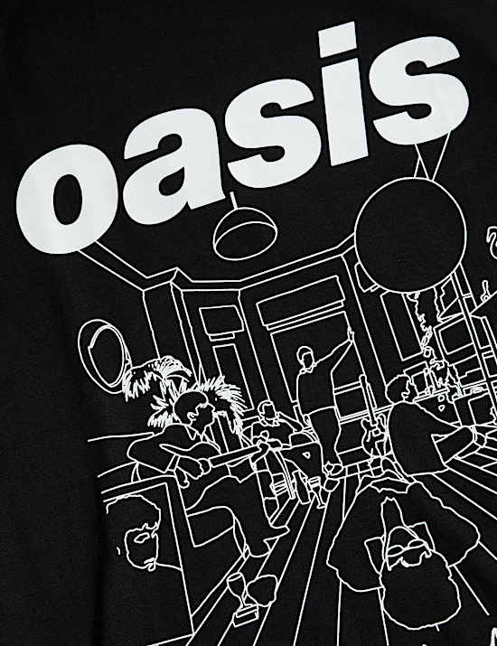 Pure Cotton Oasis  T-Shirt
