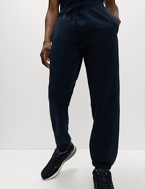 Short en coton à taille élastique