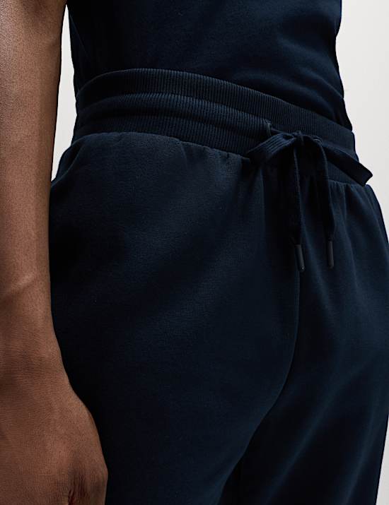 Elasticated Waist Cotton Rich Joggers