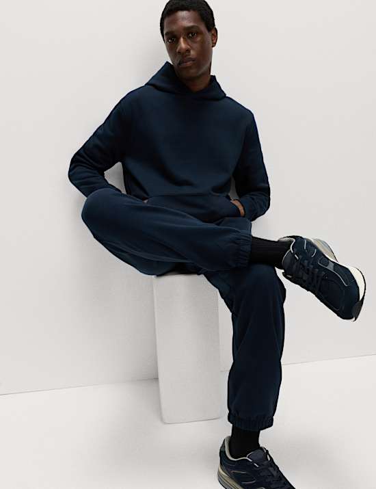 Elasticated Waist Cotton Rich Joggers