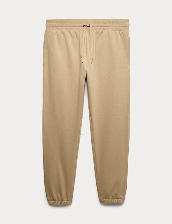 Elasticated Waist Cotton Rich Joggers