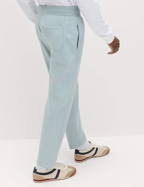 Cotton Rich Relaxed Fit Straight Leg Joggers