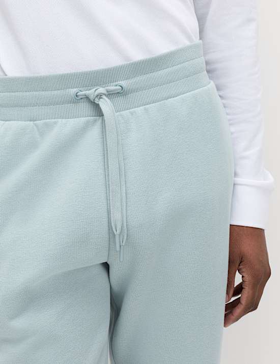 Cotton Rich Relaxed Fit Straight Leg Joggers
