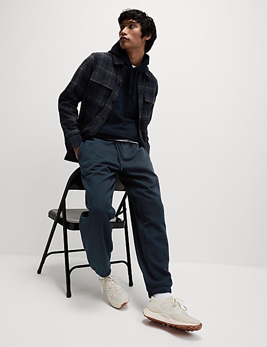 Cotton Rich Oversized Joggers