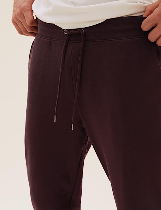 Pure Cotton Cuffed Joggers