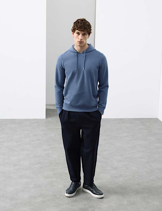 Hoodie mit hohem Baumwollanteil