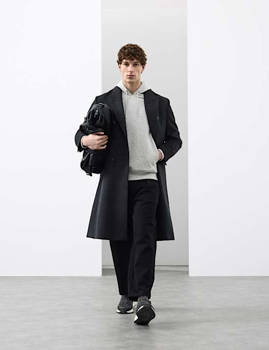 קפוצ'ון מבד עשיר בכותנה