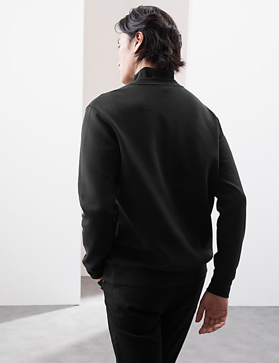 Cotton Rich Crew Neck Sweatshirt