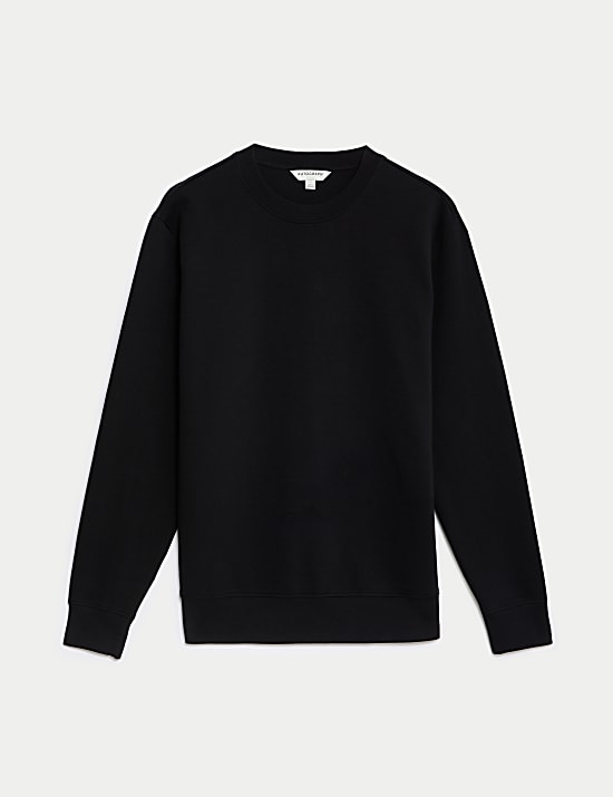 Cotton Rich Crew Neck Sweatshirt