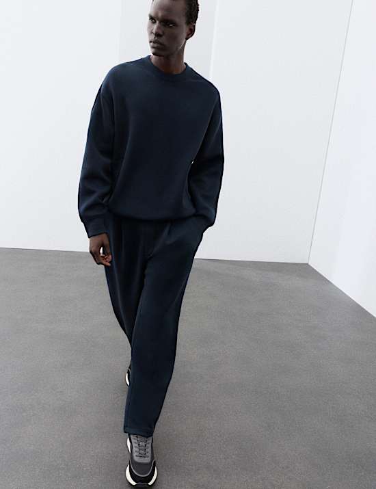Scuba Jersey Crew Neck Sweatshirt