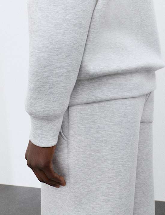Scuba Jersey Crew Neck Sweatshirt