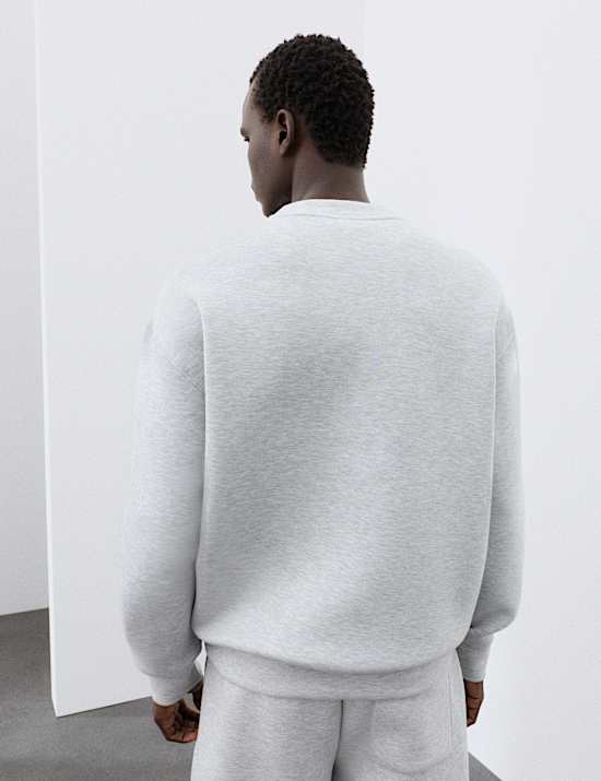 Scuba Jersey Crew Neck Sweatshirt
