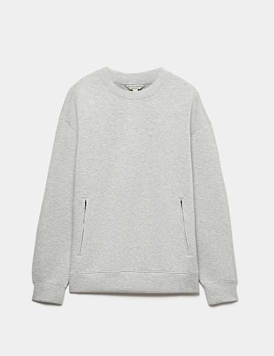 Scuba Jersey Crew Neck Sweatshirt