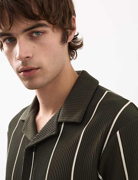 Ottoman Button Through Polo Shirt