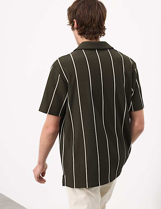 Ottoman Button Through Polo Shirt