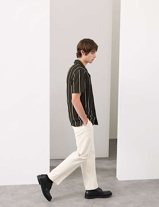 Ottoman Button Through Polo Shirt