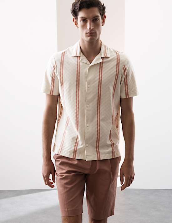 Cotton Rich Revere Polo Shirt