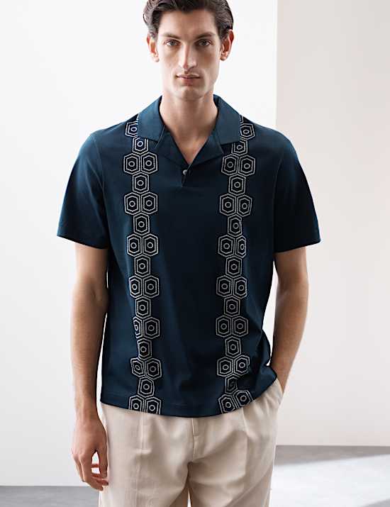 Polo 100% algodón Supima® con bordado