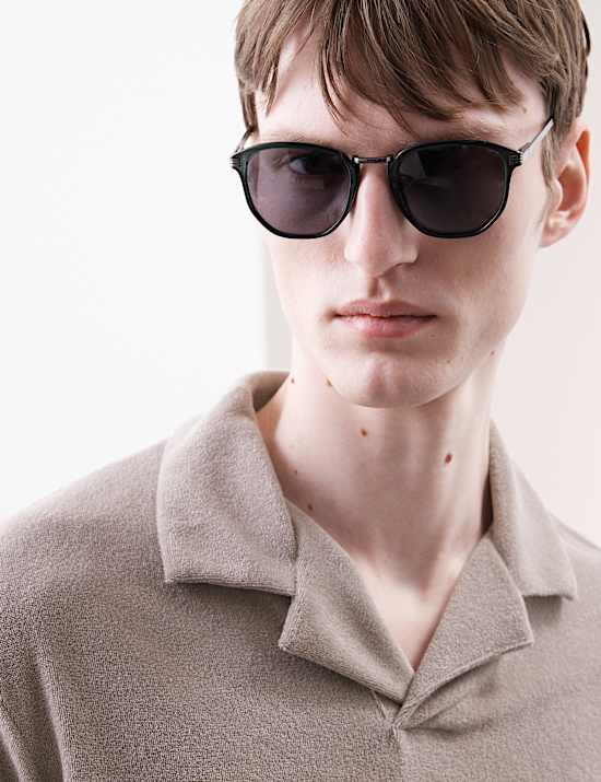 Πετσετέ μπλούζα πόλο με γιακά και υψηλή περιεκτικότητα σε βαμβάκι