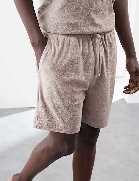 Cotton Rich Towelling Shorts