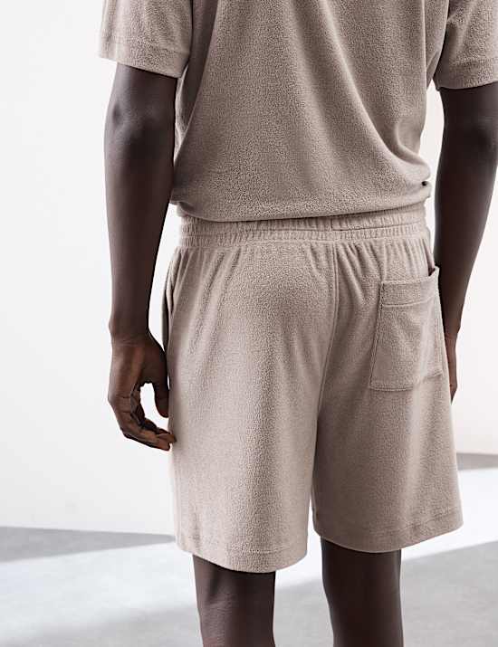 Cotton Rich Towelling Shorts