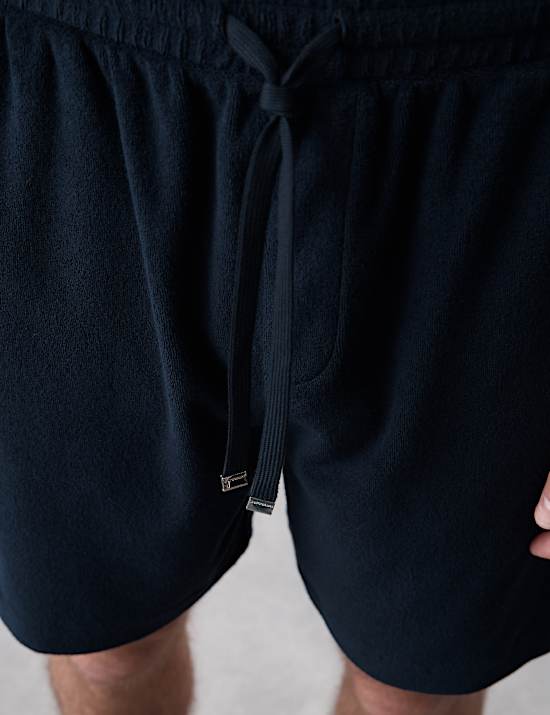 Short en coton éponge