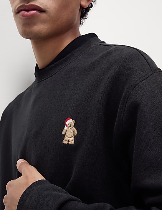 Pure Cotton Spencer Bear&trade; Sweatshirt