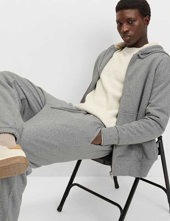 Cotton Rich Fleece Lined Hoodie