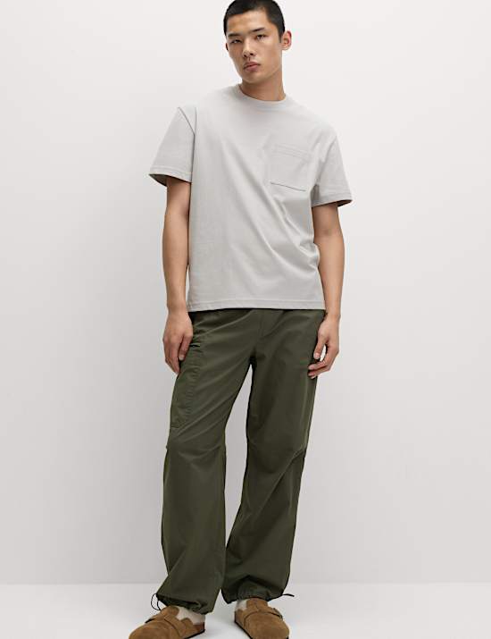 Pure Cotton Midweight Pocket T-shirt