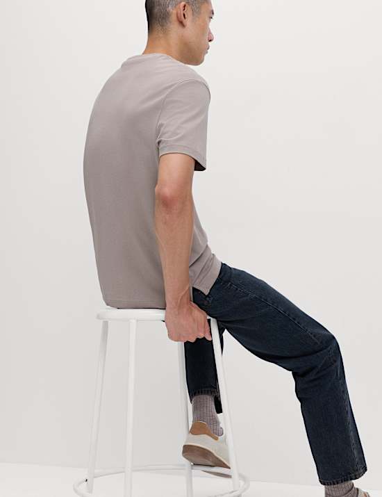 Pure Cotton Midweight Pocket T-shirt