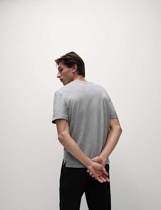 Pure Cotton Midweight Pocket T-shirt