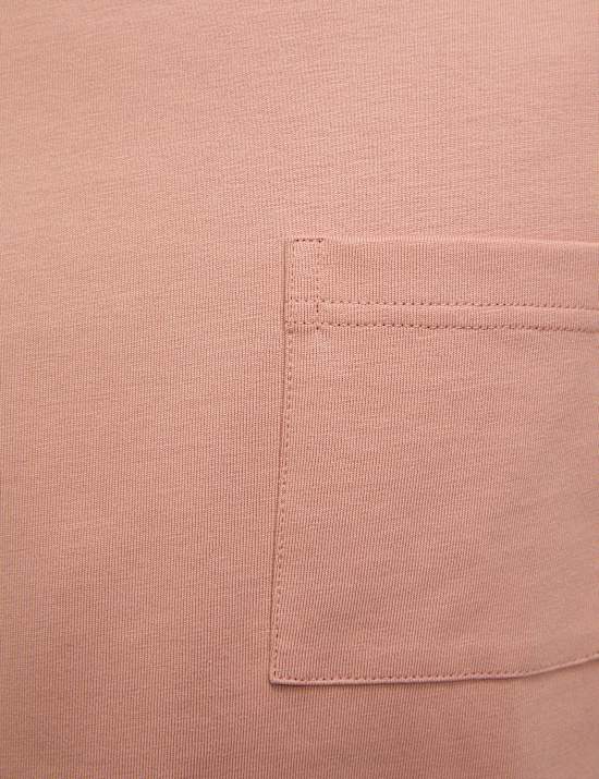 Pure Cotton Midweight Pocket T-shirt