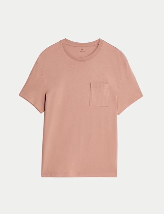 Pure Cotton Midweight Pocket T-shirt