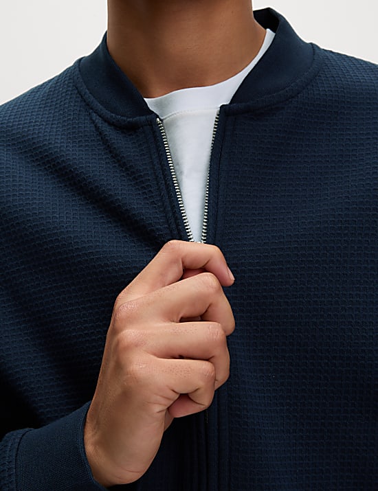 Pure Cotton Bomber Jacket