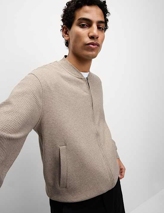 Pure Cotton Bomber Jacket