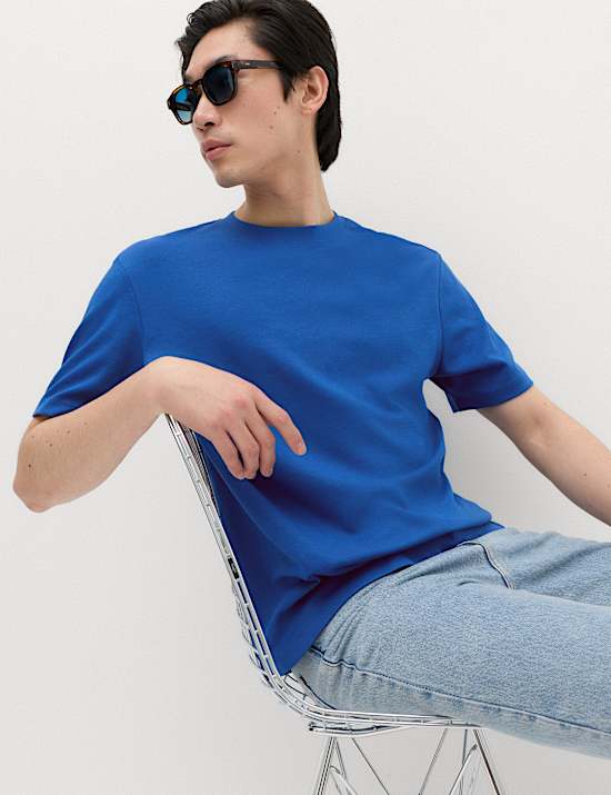Relaxed Fit Cotton Blend Ultimate Performance T-Shirt