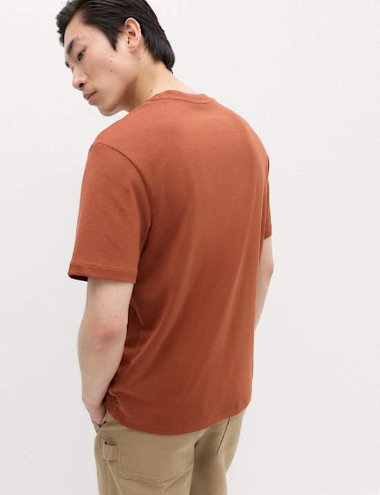 Kaus Oblong Campuran Katun Ultimate Performance Relaxed Fit