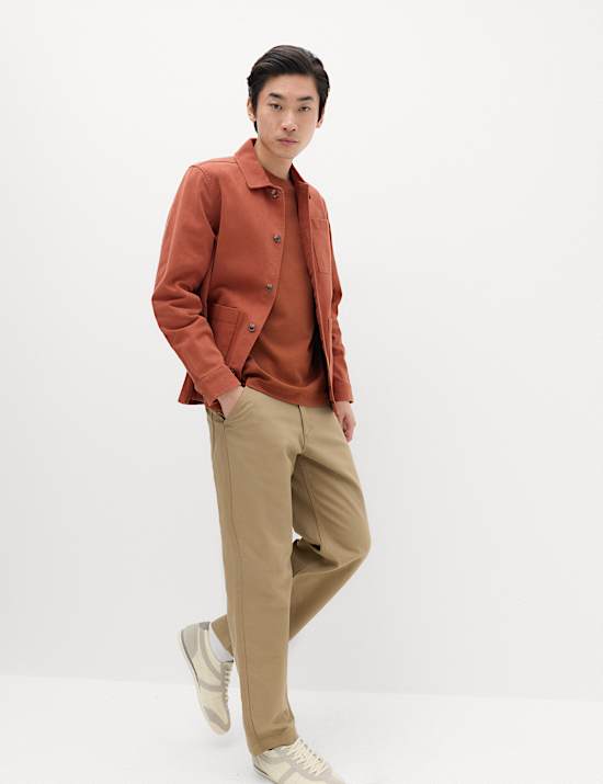 Kaus Oblong Campuran Katun Ultimate Performance Relaxed Fit