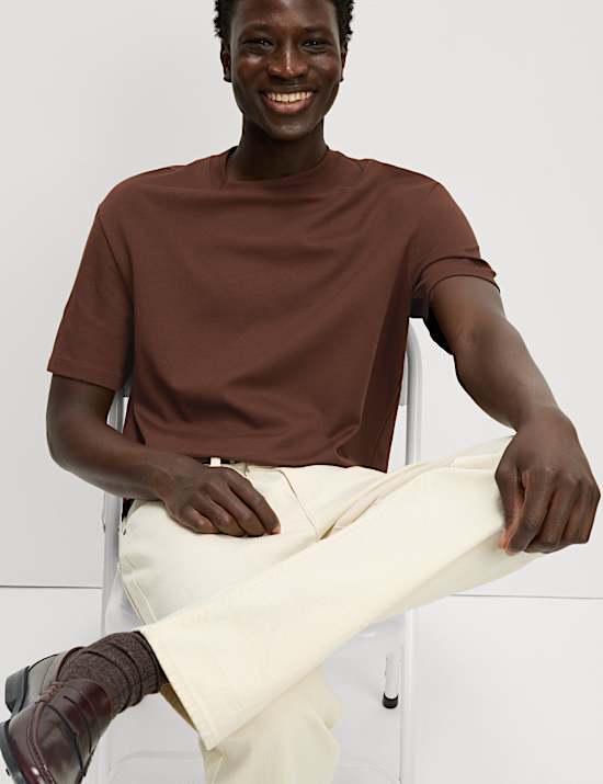 Relaxed Fit Cotton Blend Ultimate Performance T-Shirt