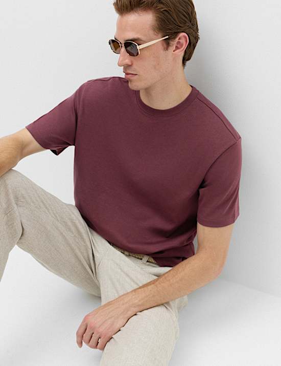 Relaxed Fit Cotton Blend Ultimate Performance T-Shirt