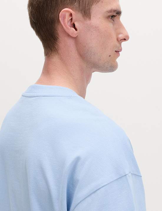 Pure Cotton Oversized Midweight T-Shirt