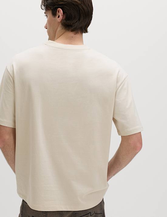 Pure Cotton Oversized Midweight T-Shirt