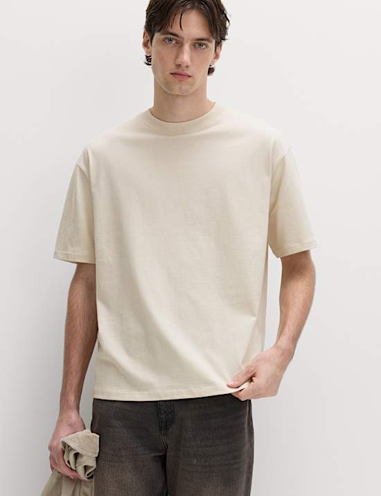 Pure Cotton Oversized Midweight T-Shirt
