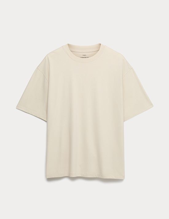 Pure Cotton Oversized Midweight T-Shirt