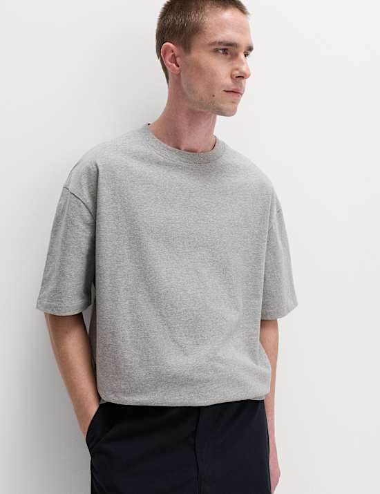 Pure Cotton Oversized Midweight T-Shirt